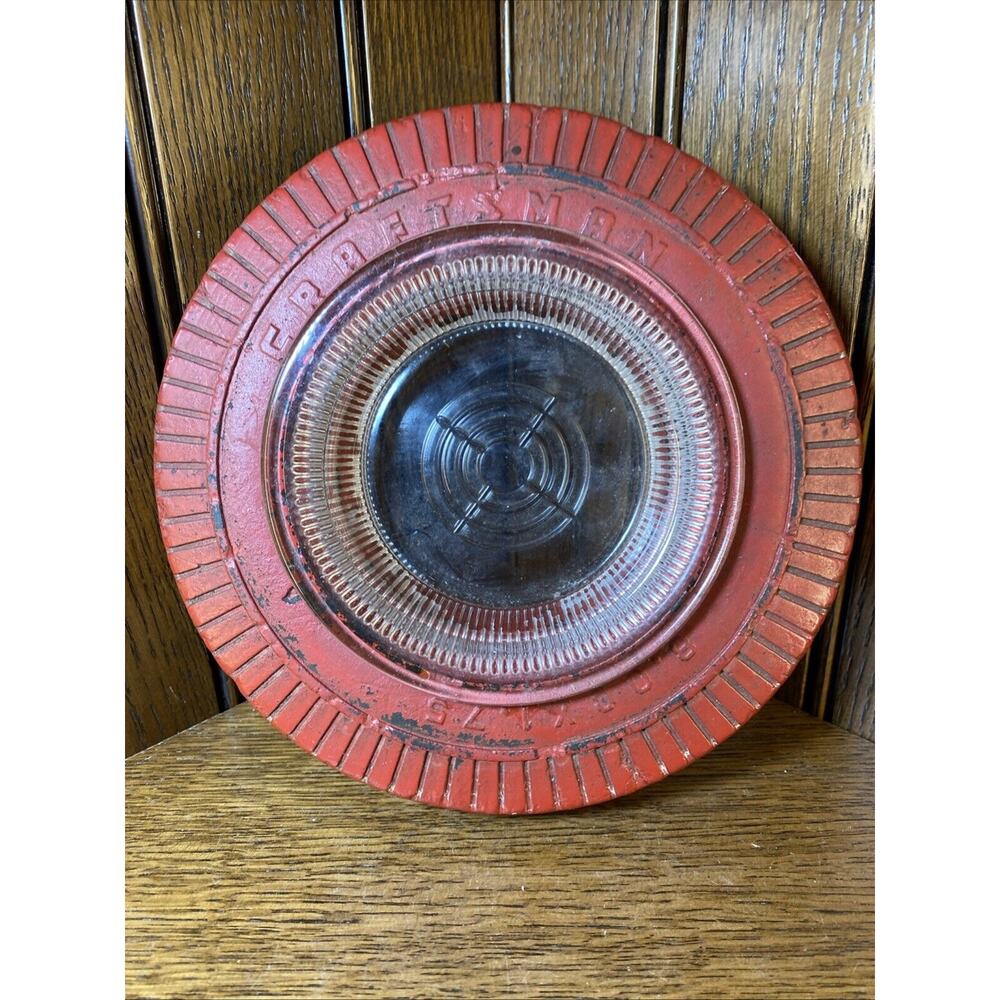 Vintage Craftsman 8.00 x 1.75 Tire Cigarette Ashtray Store Advertising Display